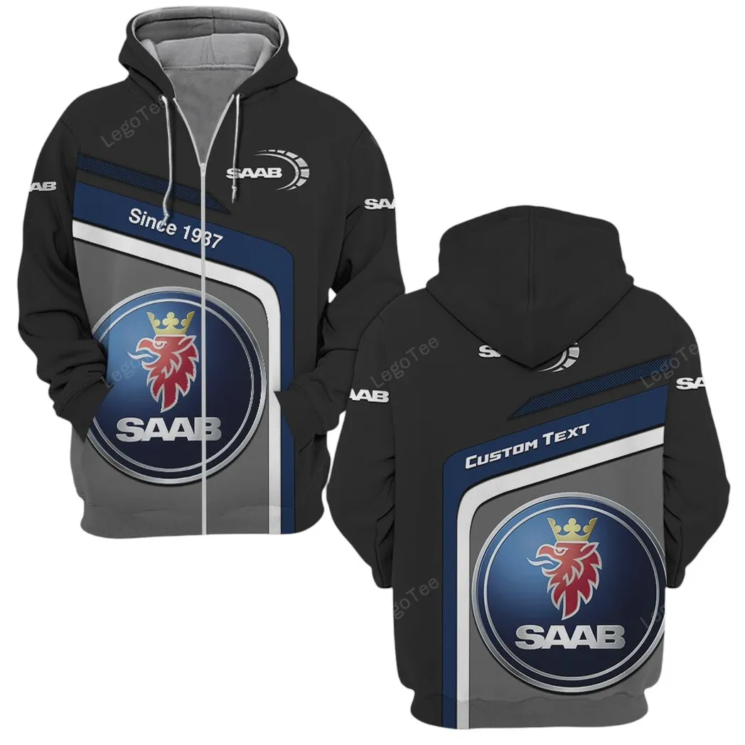 saab zipper hoodie gift for saab lovers gift for him husband boyfriend car11103032565 jodqi