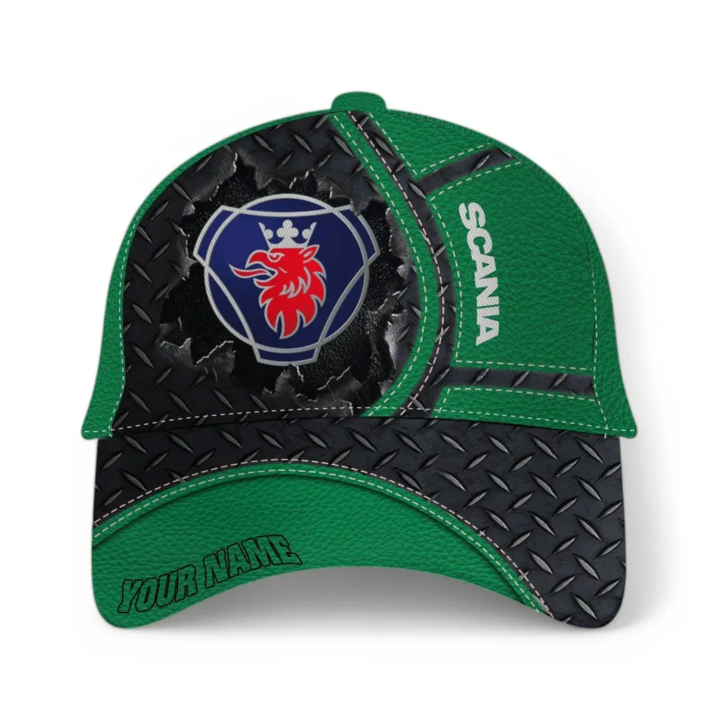 Scania Classic Cap, Gift For Scania Lovers, Gift For Him, Husband, Boyfriend - Green CAR49021825066-4