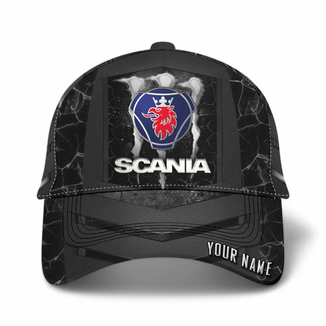 Scania Classic Cap, Gift For Scania Lovers, Gift For Him, Husband, Boyfriend CAR6502202565 - Grey