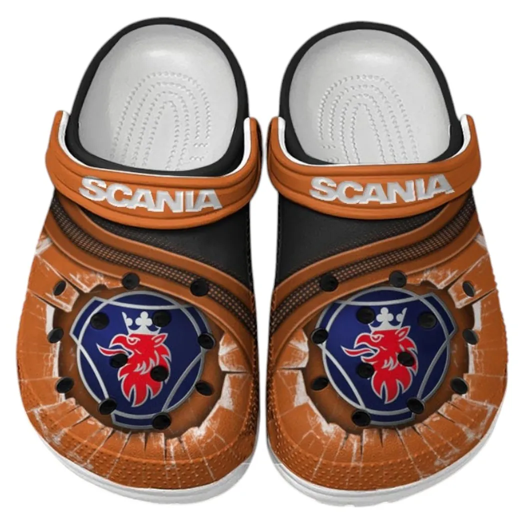 scania crocs clogs men women gift for scania fan car188032025136 orange z6pp8
