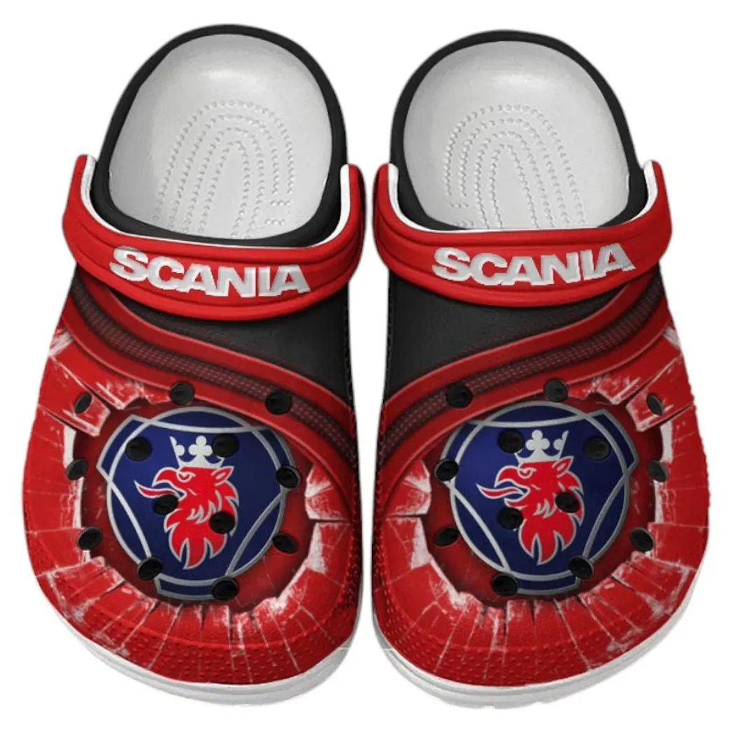 scania crocs clogs men women gift for scania fan car188032025136 red 5bjew