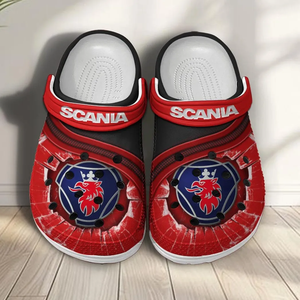 scania crocs clogs men women gift for scania fan car188032025136 red dm0jz
