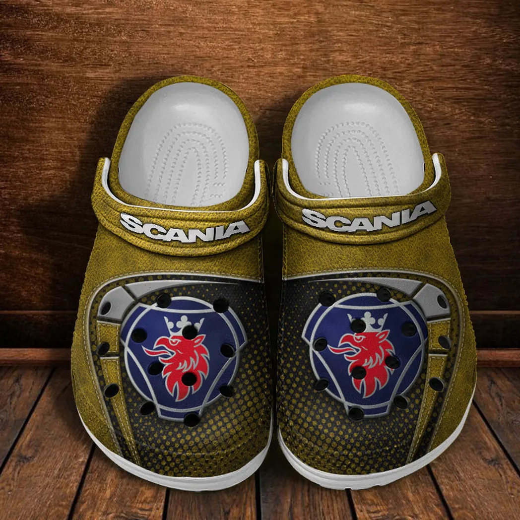 scania crocs sandals for men women gift for scania fan car177031425593 yellow cj7zl