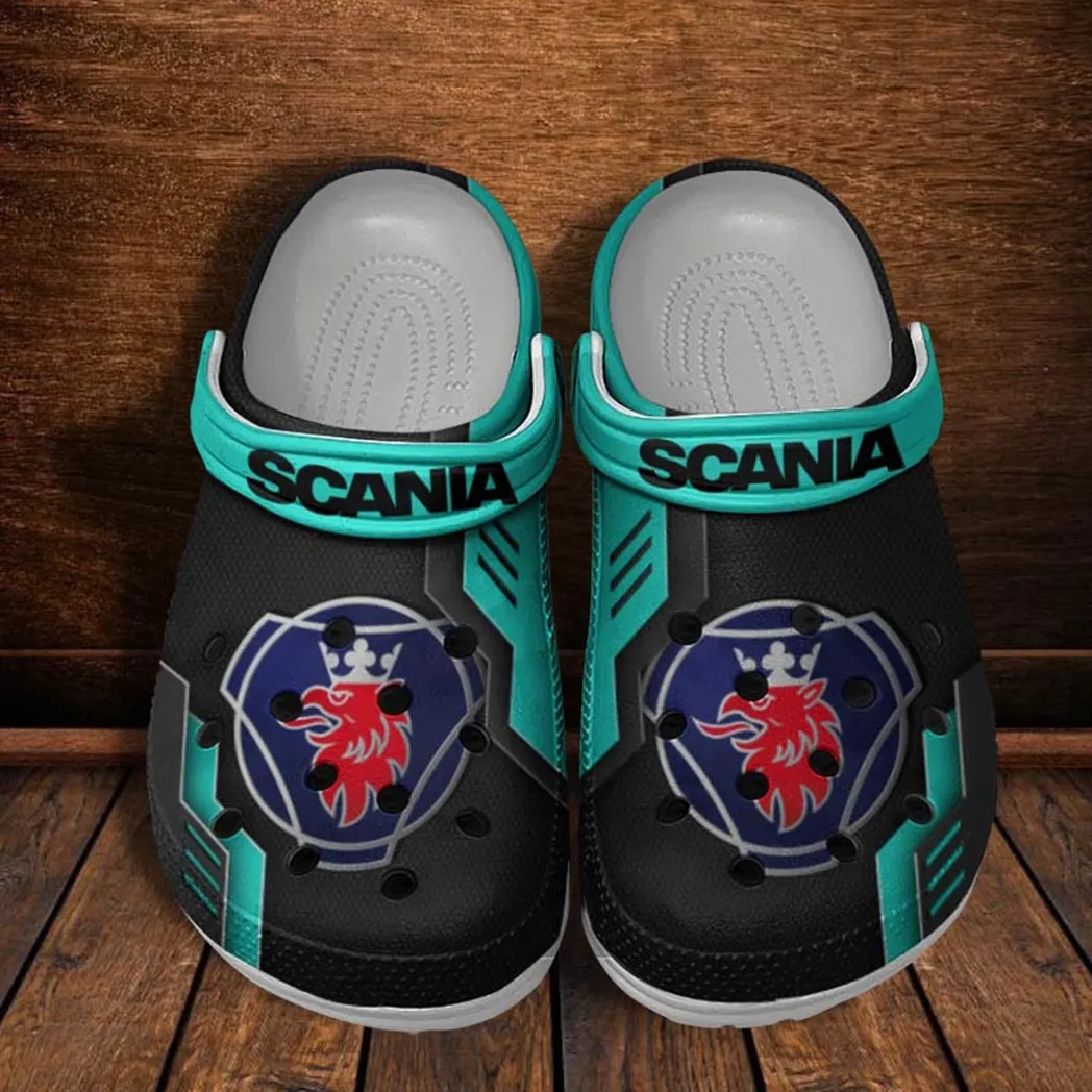 scania crocs shoes clogs men women gift for scania fan car185031525235 cyan ihpm0
