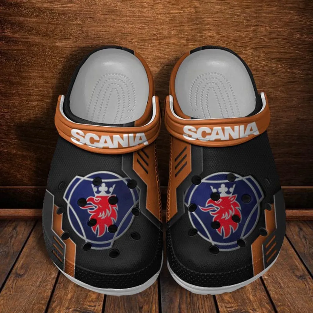 scania crocs shoes clogs men women gift for scania fan car185031525235 orange j0zhv
