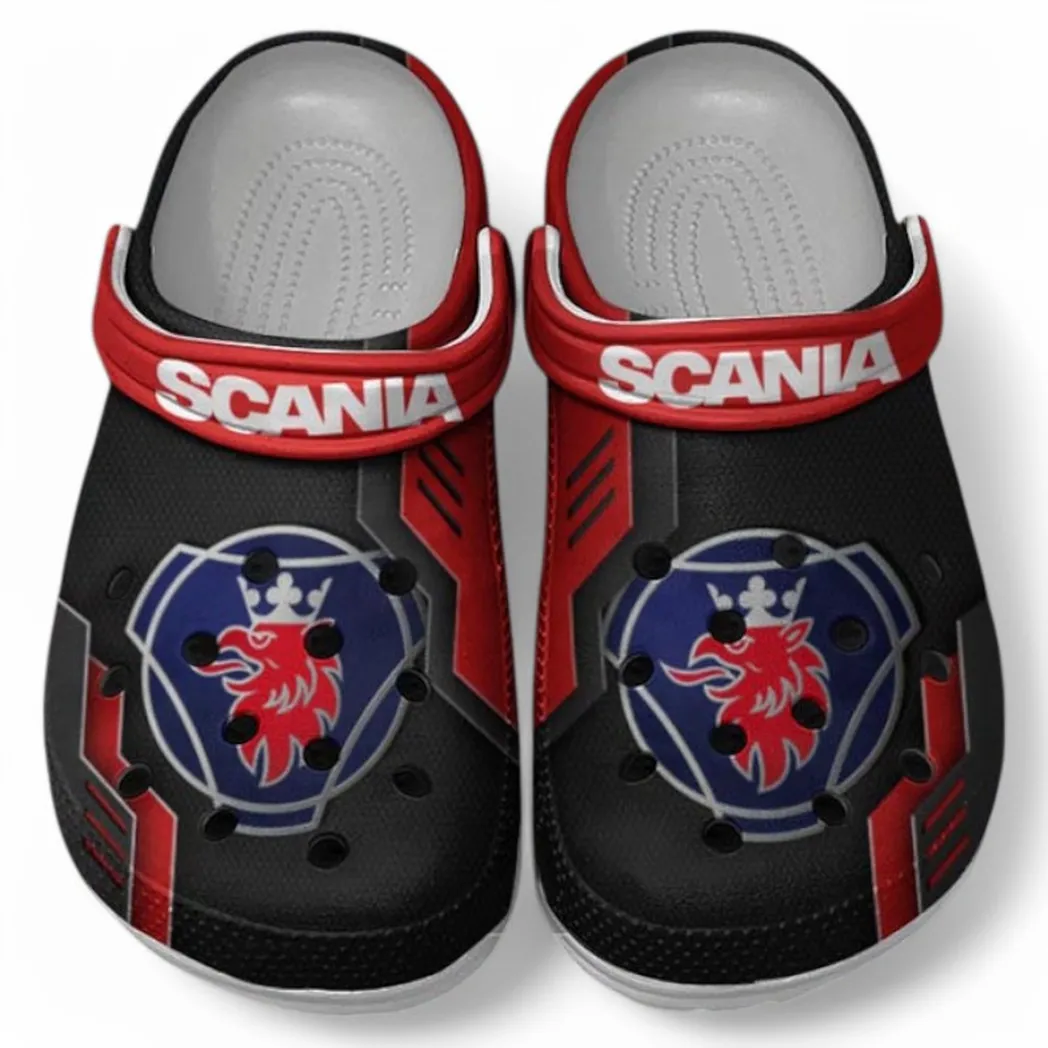 scania crocs shoes clogs men women gift for scania fan car185031525235 red yavkp
