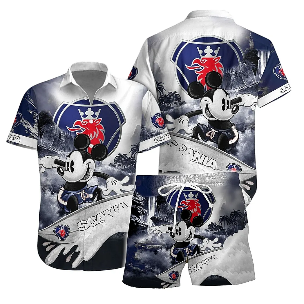 scania hawaiian shirt for men gift for scania fan birthday gift for boyfriend husband car151022025240 an5uo