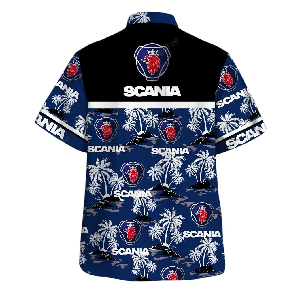 scania hawaiian shirt for men gift for scania lovers gift for him husband boyfriend car144021125523 2