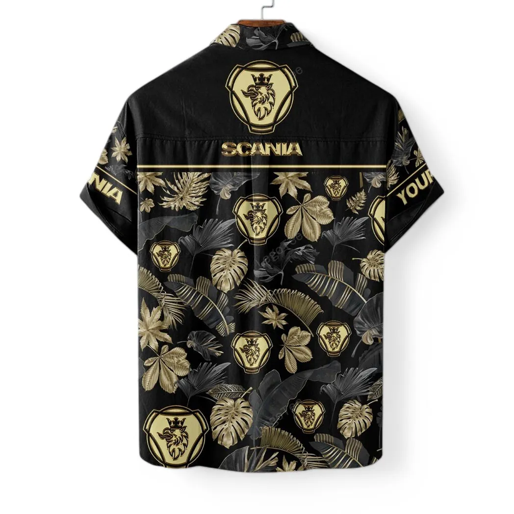 scania hawaiian shirt set for men gift for scania lovers gift for him husband boyfriend car139021125195 1