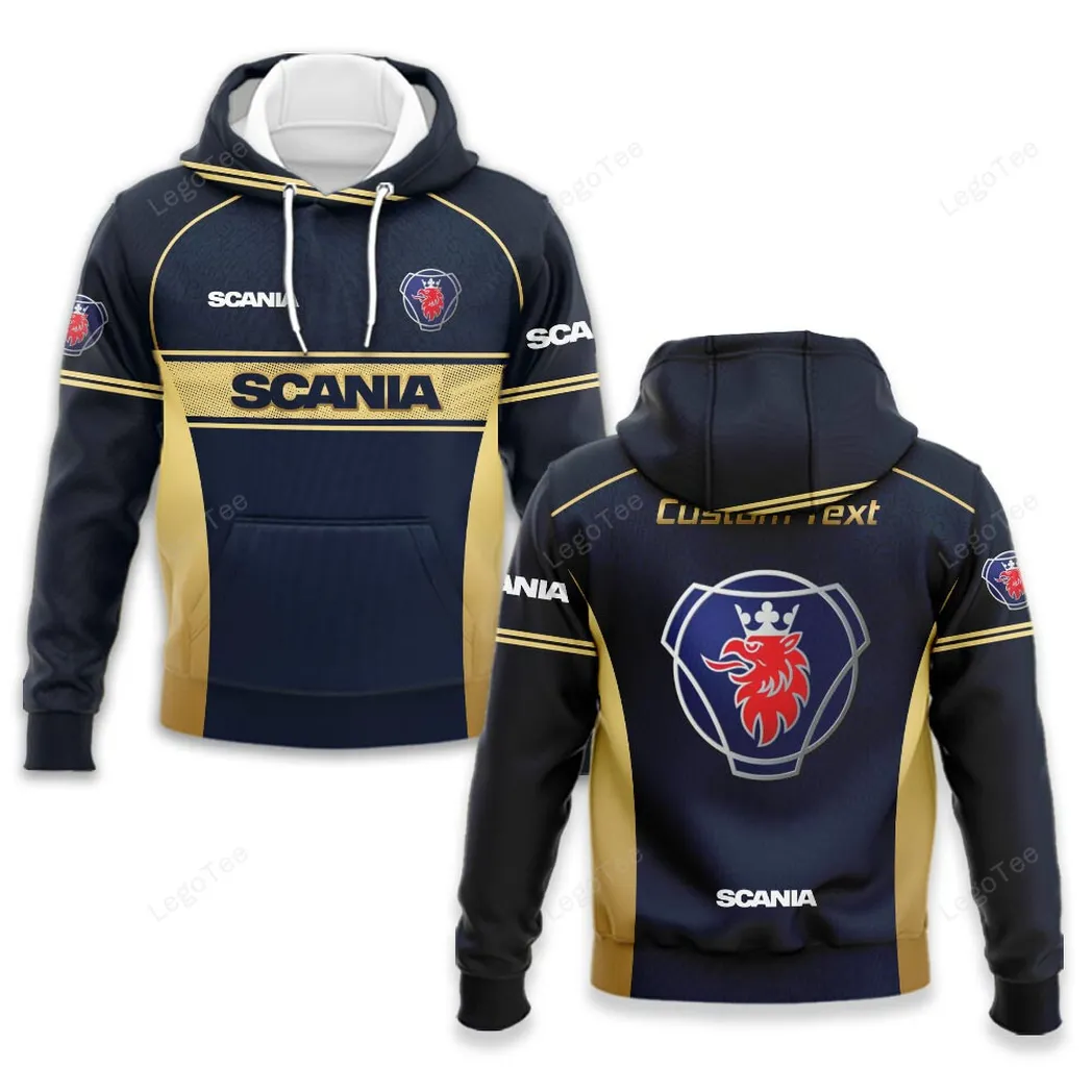 Scania Hoodie, Gift For Scania Lovers, Gift For Him, Husband, Boyfriend CAR137021325936-5