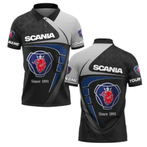 Scania Polo Shirt, All Over Print Shirt For Scania Lovers CAR11603032566