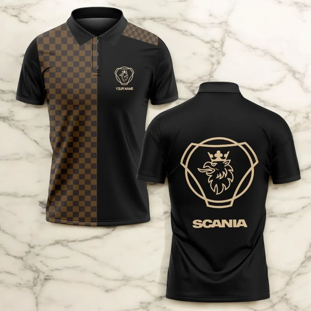 scania polo shirt lv style gift for scania lovers car176022525951 weu1p