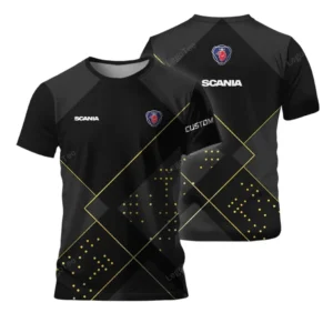 Scania T-Shirt, All Over Print Shirt For Scania Fan CAR11403032566