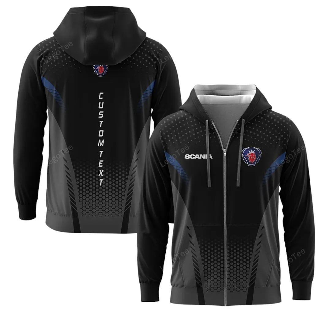 scania zipper hoodie gift for scania lovers gift for him husband boyfriend car10803122566