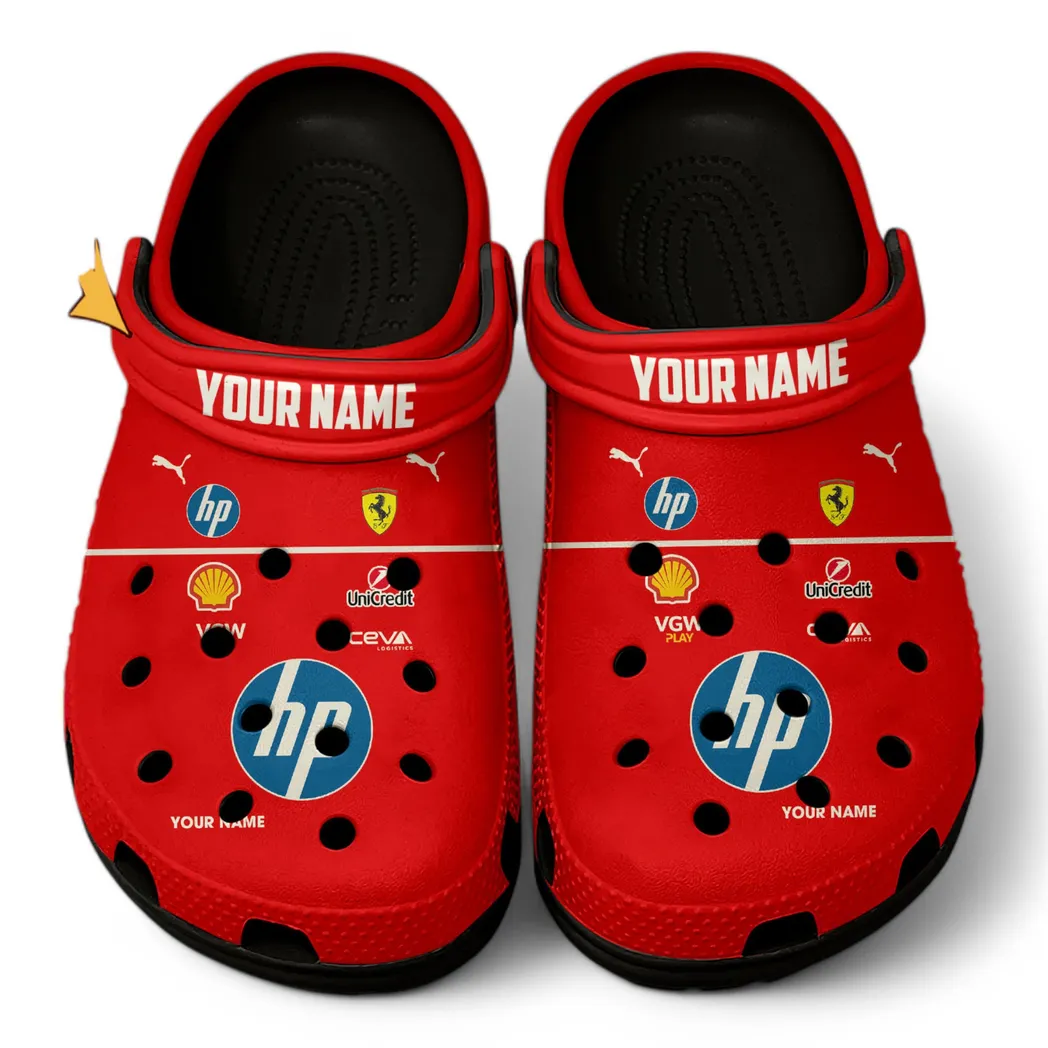 scuderia ferrari crocs all over print crocs scuderia ferrari black car41704092506 ndjmc