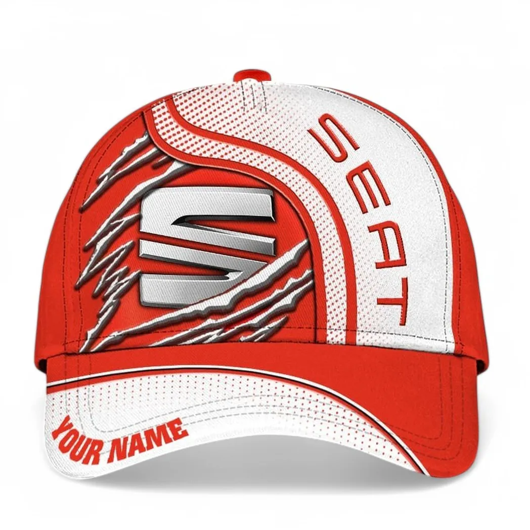 Seat Classic Cap, Gift For Seat Lovers, Gift For Him, Husband, Boyfriend CAR50021825085 - White