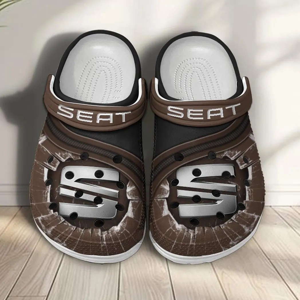 seat crocs clogs men women gift for seat fan car188032025186 brown yqeol