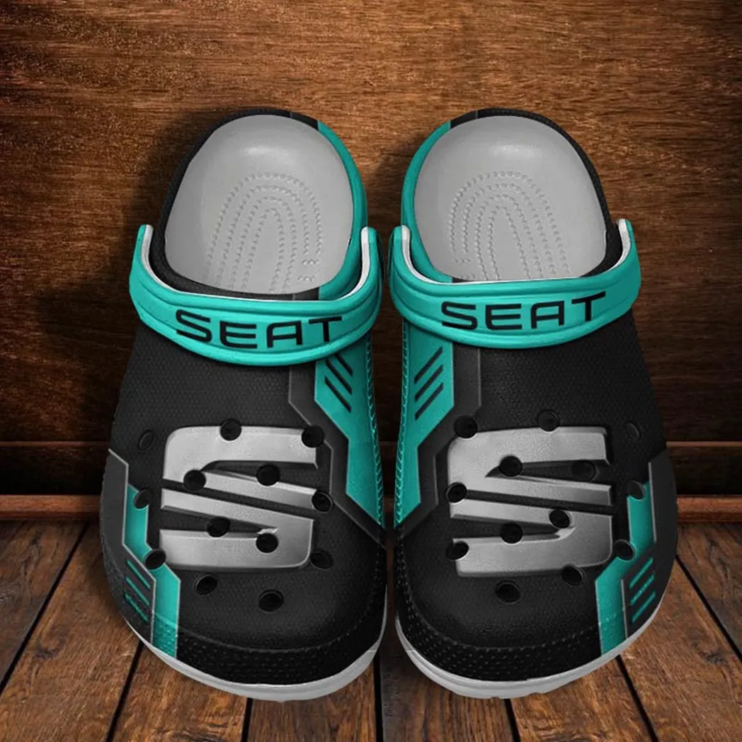 seat crocs shoes clogs men women gift for seat fan car185031525278 cyan