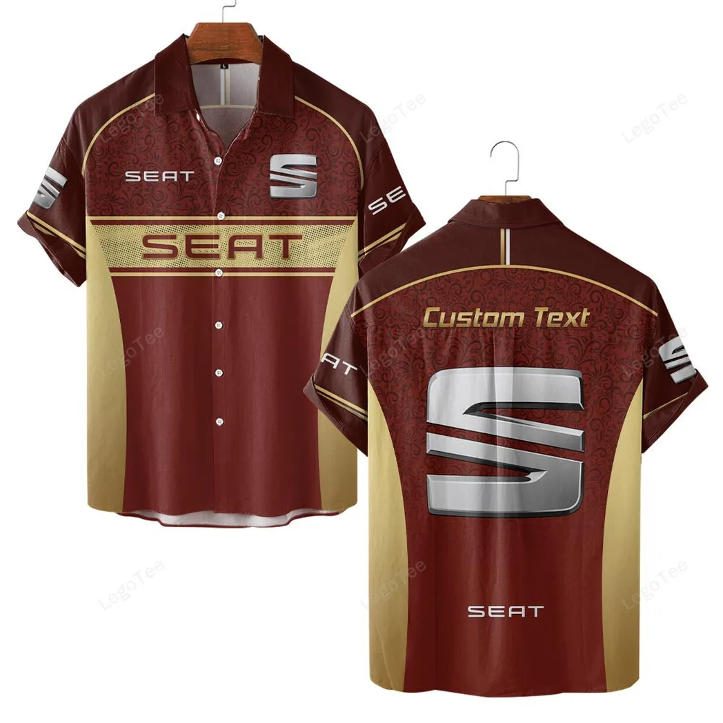Seat Custom Hawaiian Shirts For Men, Gift For Seat Lovers, Gift For Him, Husband, Boyfriend CAR137021325899-3