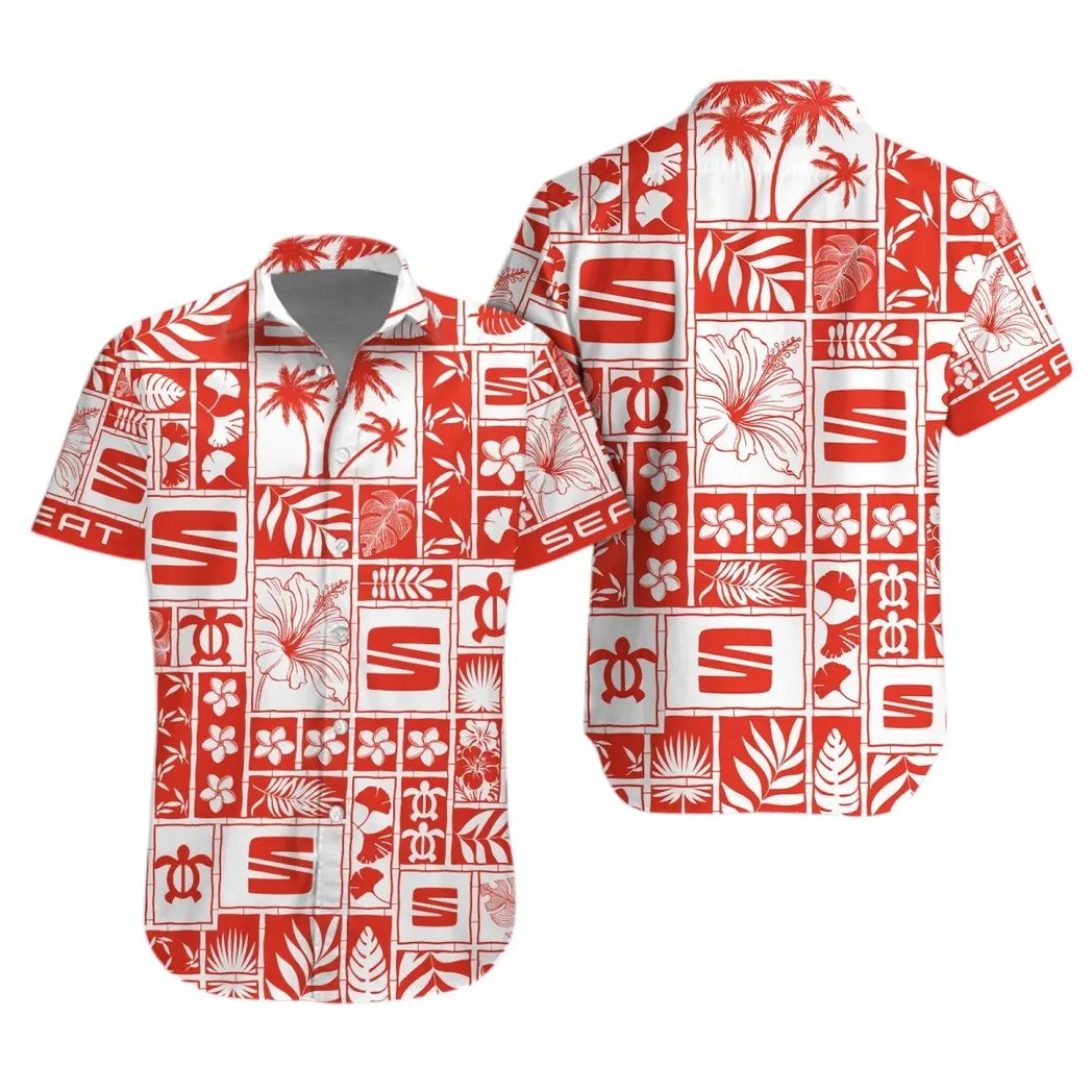 Seat Hawaiian Shirt For Men, Gift For Seat Lovers, Gift For Him, Husband, Boyfriend CAR35021425113-1