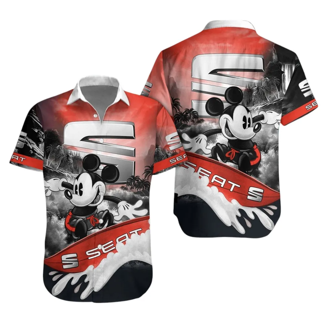 Seat Hawaiian Shirt For Men, Gift For Seat Lovers, Gift For Him, Husband, Boyfriend CAR53030625104