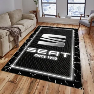 Seat Rug, All Over Print Carpet For Seat Lovers CAR5202192574 - Grey