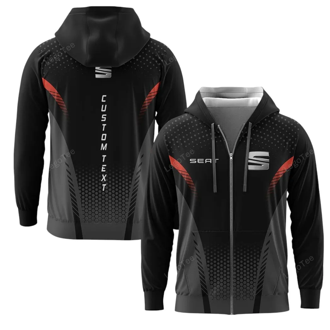 Seat Zipper Hoodie, Gift For Seat Lovers, Gift For Him, Husband, Boyfriend CAR10803122567