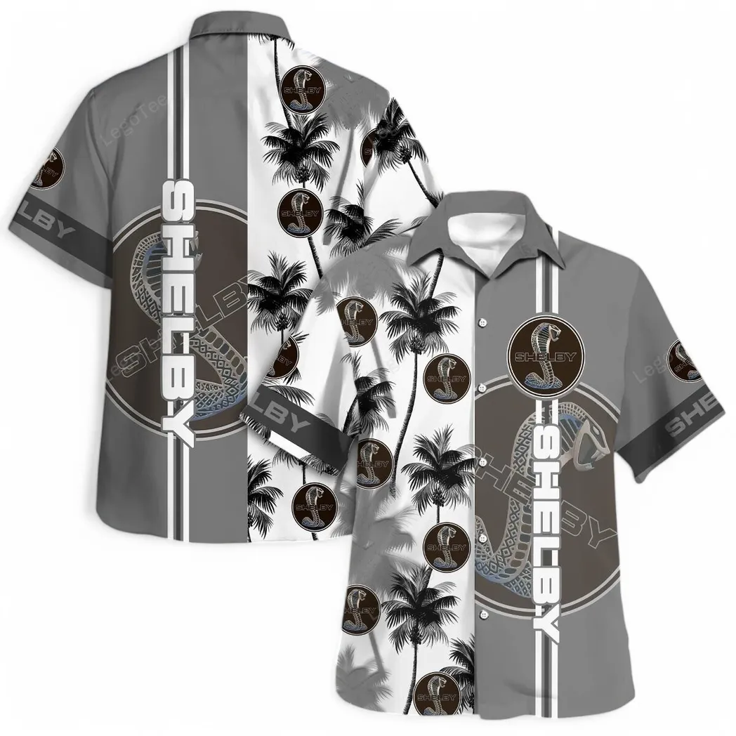 shelby american hawaiian shirt for men gift for shelby american lovers gift for him husband boyfriend car143021125038 0d73q