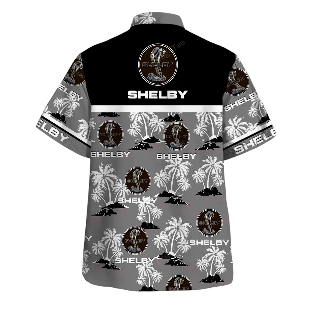 shelby american hawaiian shirt set for men gift for shelby american lovers gift for him husband boyfriend car144021125492 1 o9zua