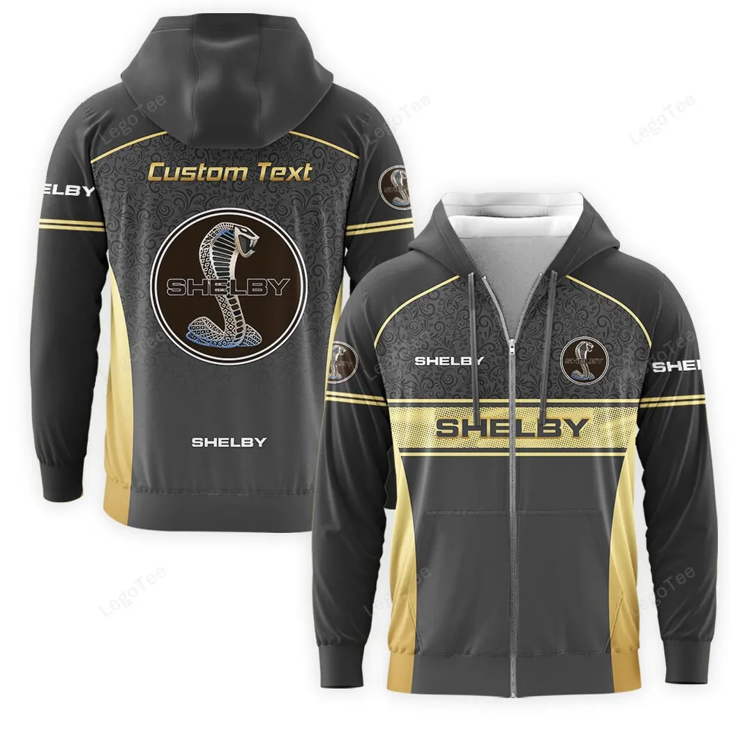 Shelby American Zipper Hoodie, Gift For Shelby American Lovers, Gift For Him, Husband, Boyfriend CAR137021325953-6
