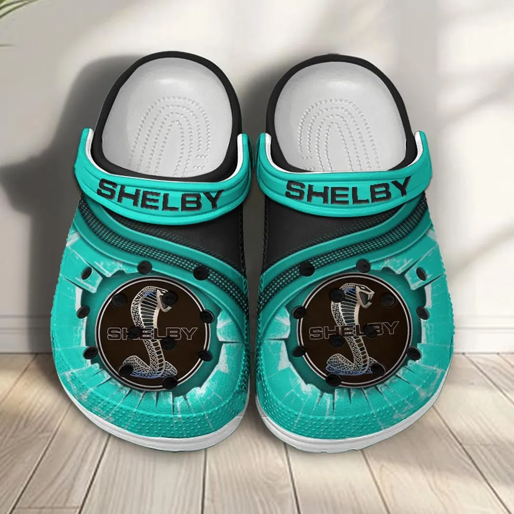 shelby crocs clogs men women gift for shelby fan car188032025181 cyan j99uz