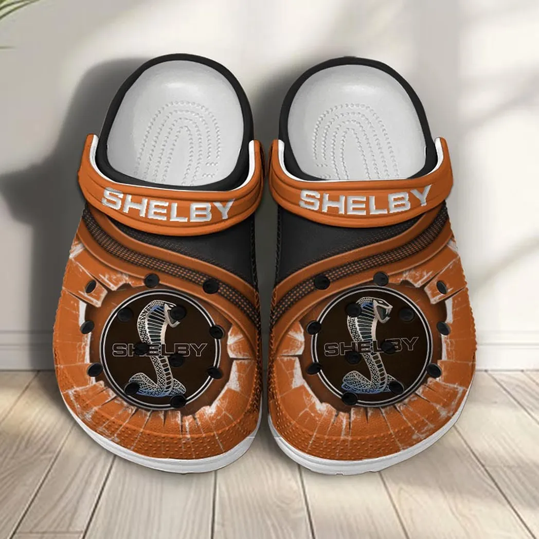 shelby crocs clogs men women gift for shelby fan car188032025181 orange gn165