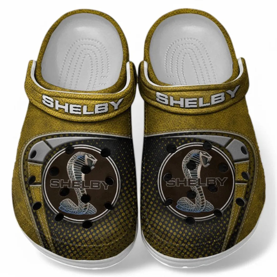 shelby crocs sandals for men women gift for shelby fan car177031425605 yellow t5yzc