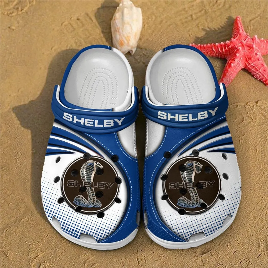 shelby crocs sandals for men women gift for shelby fan car181031525721 blue yswr0