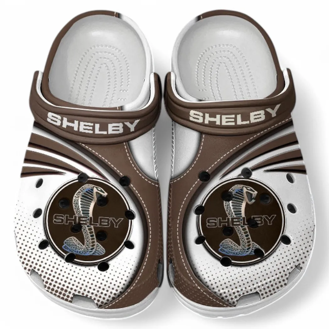 Shelby Crocs Sandals For Men Women, Gift For Shelby Fan CAR181031525721 - Brown
