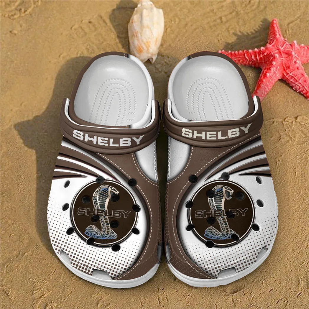shelby crocs sandals for men women gift for shelby fan car181031525721 brown l3c5u