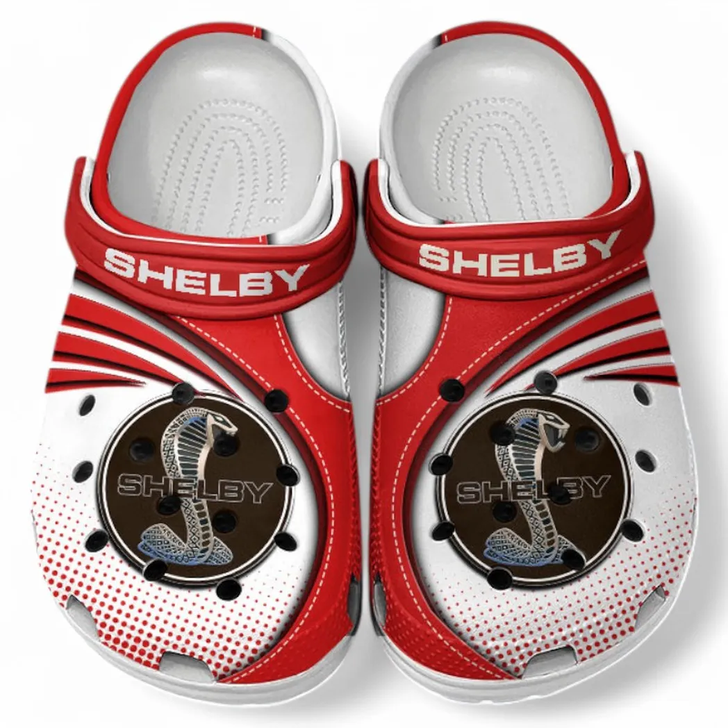 Shelby Crocs Sandals For Men Women, Gift For Shelby Fan CAR181031525721 - Red