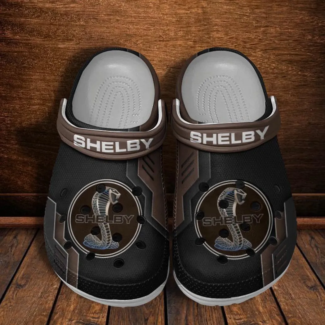 shelby crocs shoes clogs men women gift for shelby fan car185031525244 brown foevn