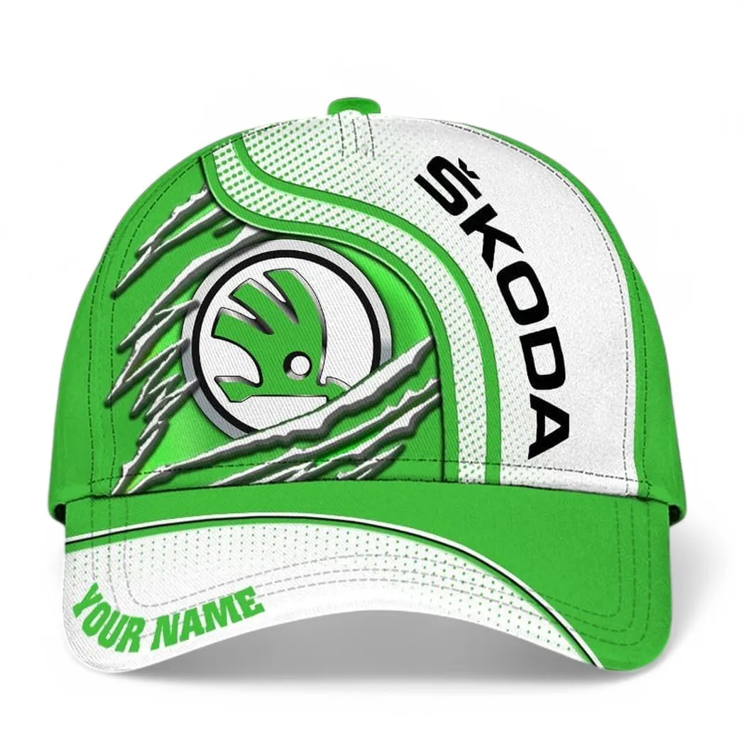 skoda auto classic cap gift for skoda auto lovers gift for him husband boyfriend car50021825086 white pek19