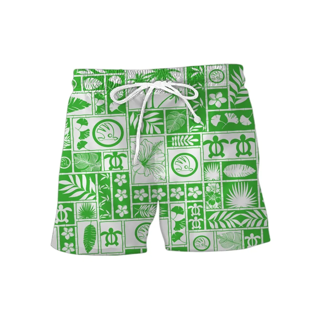 Skoda Auto Hawaiian Shorts, Gift For Skoda Auto Lovers, Gift For Him, Husband, Boyfriend CAR35021425109-2