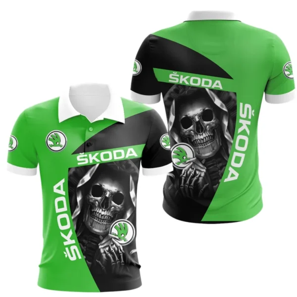 skoda auto polo shirt gift for skoda auto lovers gift for him husband boyfriend car6702212542 7lfu7