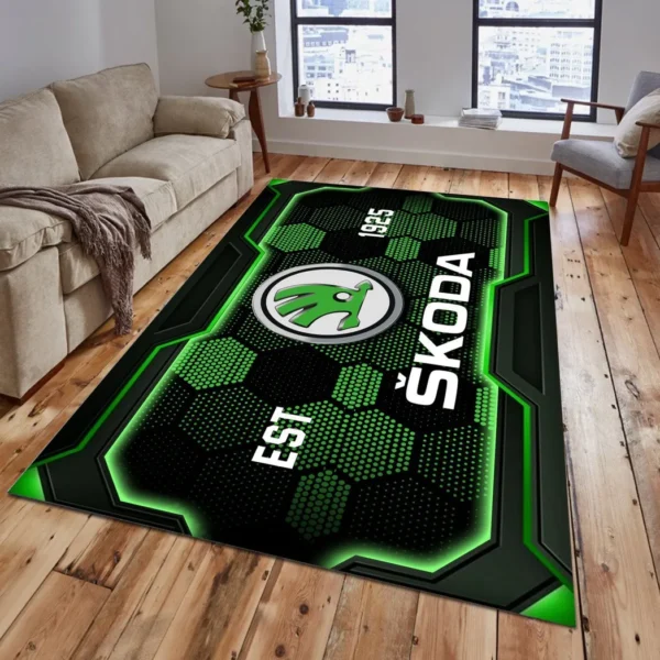 skoda auto rug gift for skoda auto lovers gift for him husband boyfriend car3102132569 naaeo