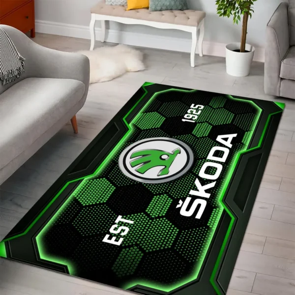 skoda auto rug gift for skoda auto lovers gift for him husband boyfriend car3102132569 nbdqr