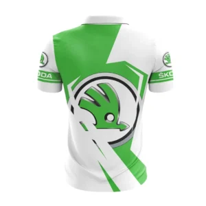 skoda auto zipper polo shirt gift for skoda auto lovers gift for him husband boyfriend car3202122570 gbpdn