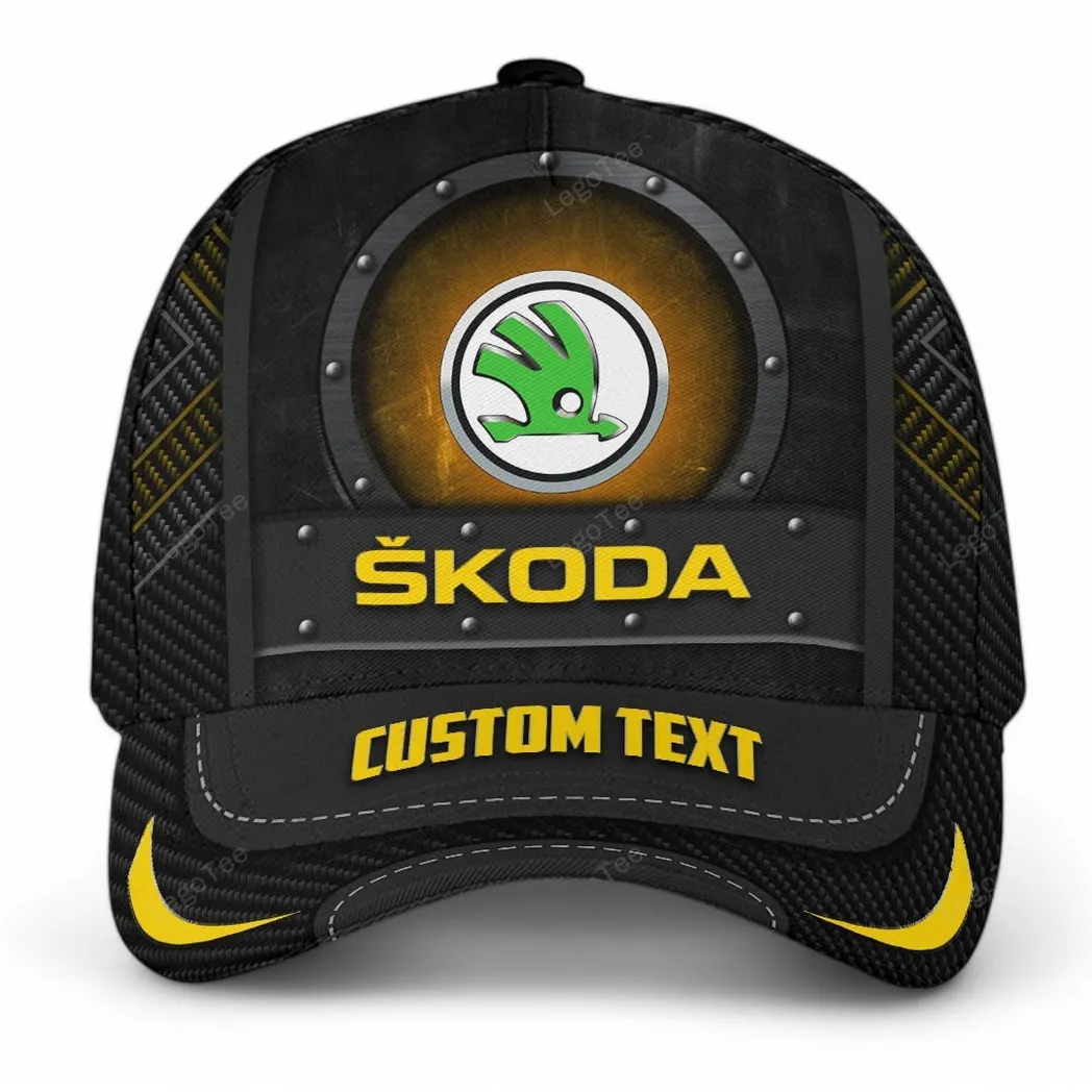 skoda classic cap gift for skoda lovers gift for him husband boyfriend car99031025003 yellow a8fzv