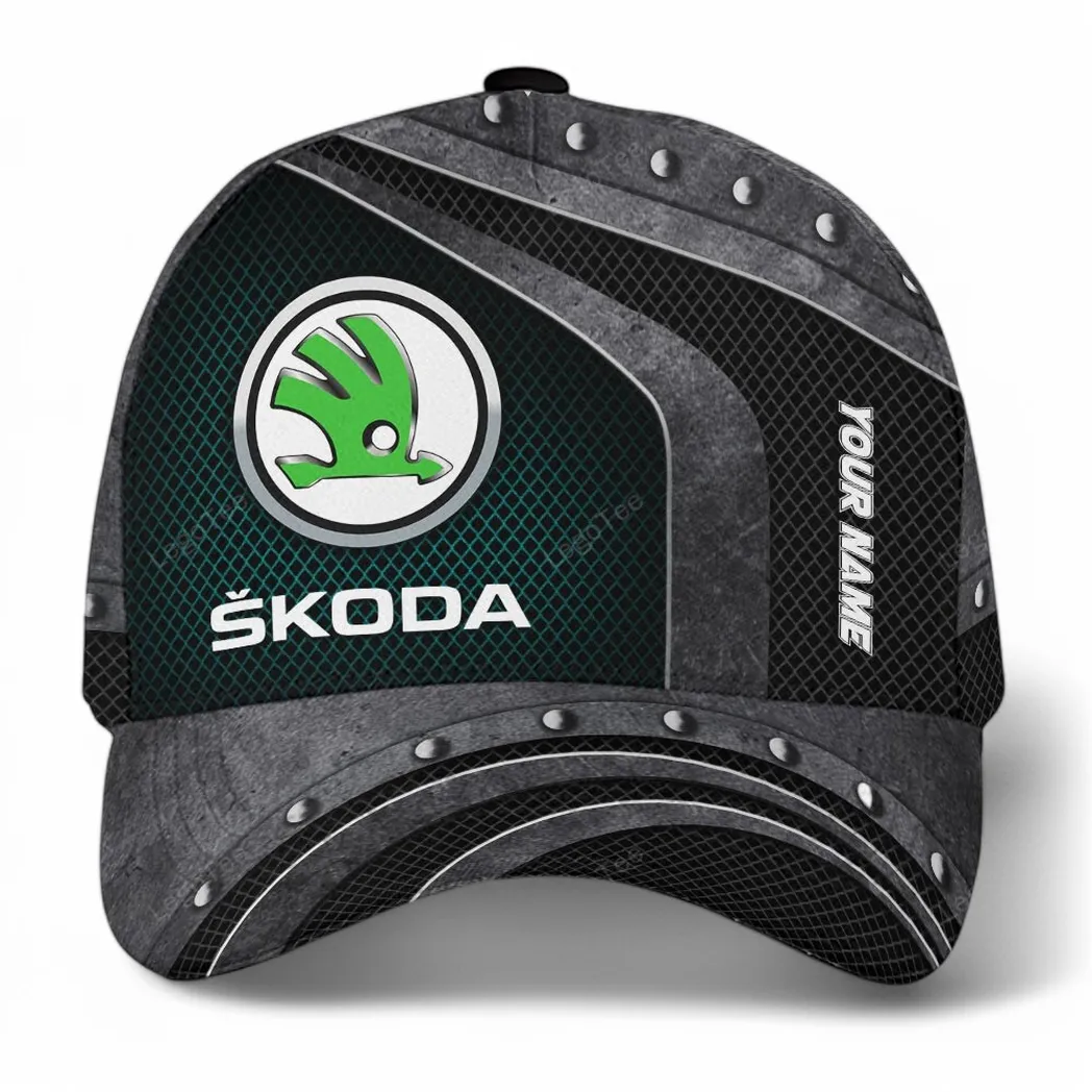 Skoda Classic Cap, Gift For Skoda Lovers, Gift For Him, Husband, Boyfriend CAR99031025089 - Cyan