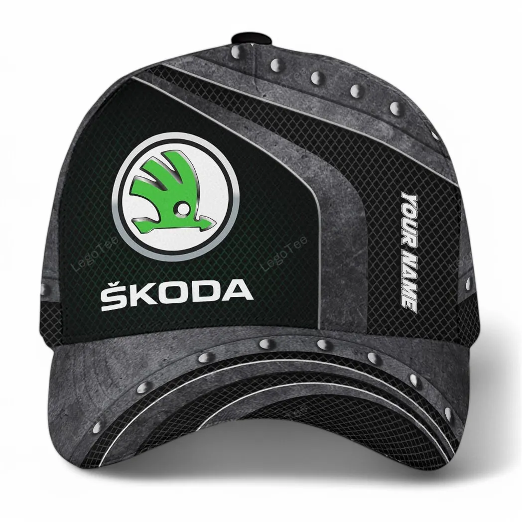 Skoda Classic Cap, Gift For Skoda Lovers, Gift For Him, Husband, Boyfriend CAR99031025089 - Green