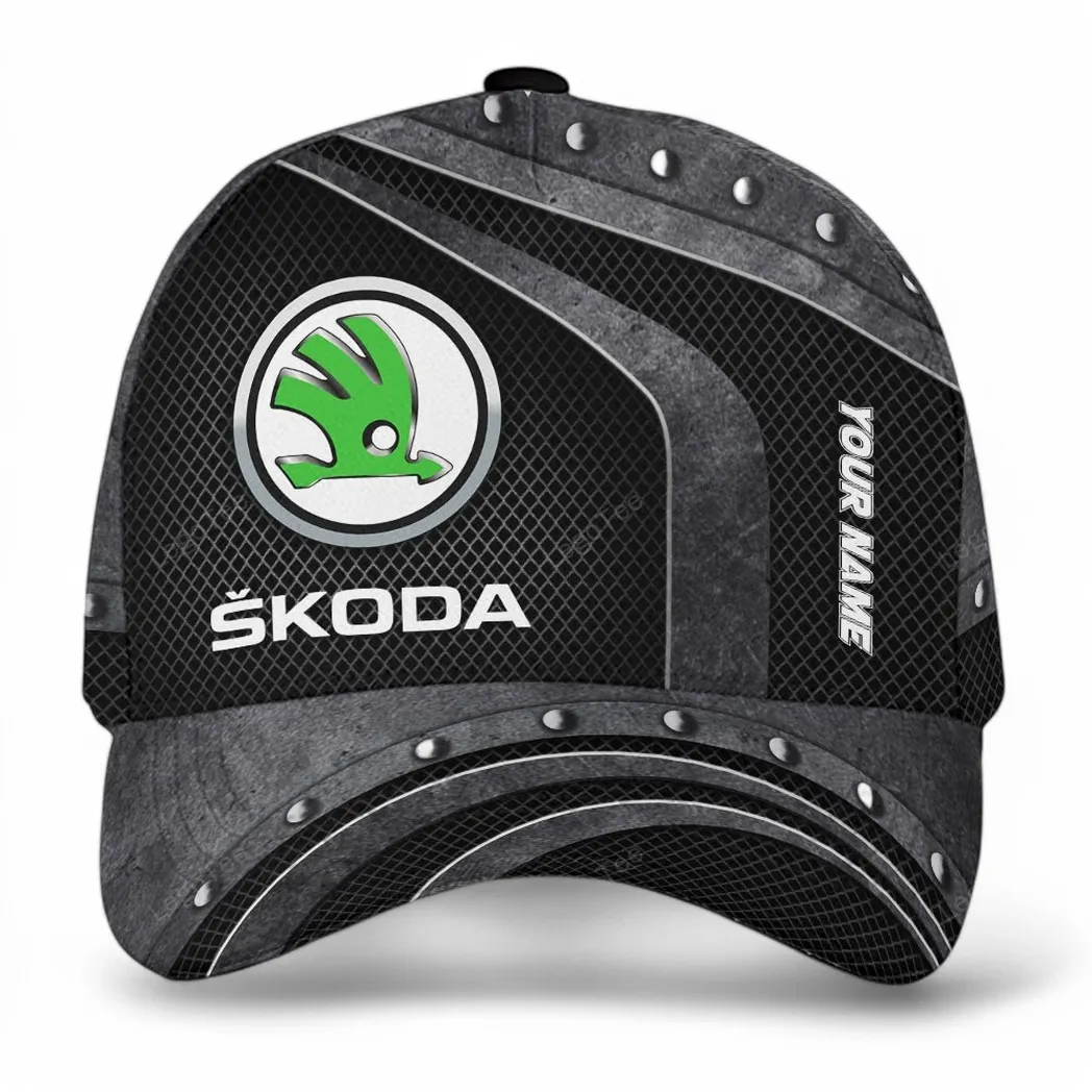 Skoda Classic Cap, Gift For Skoda Lovers, Gift For Him, Husband, Boyfriend CAR99031025089 - White