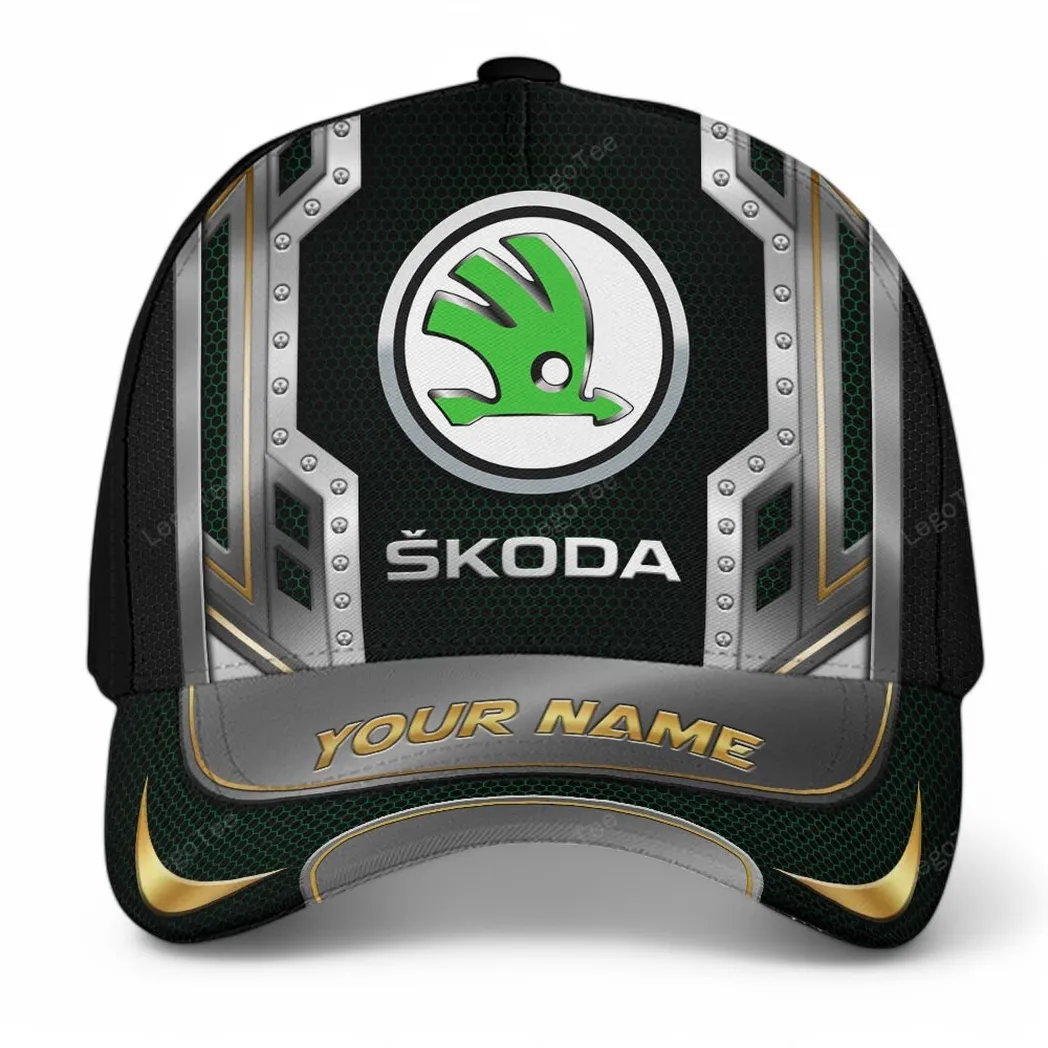 Skoda Classic Cap, Gift For Skoda Lovers, Gift For Him, Husband, Boyfriend CAR99031025109 - Green