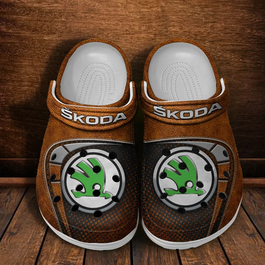 skoda crocs sandals for men women gift for skoda fan car177031425578 orange n0ayi